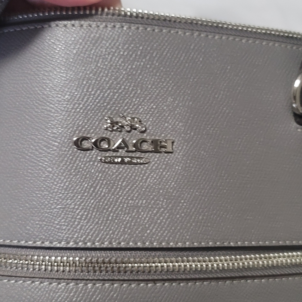 Coach leather handbag